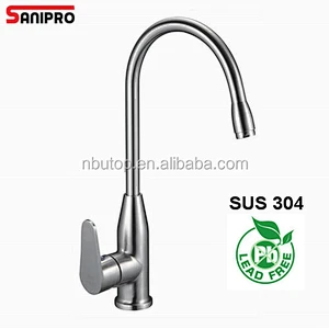 Lead free stainless steel faucet