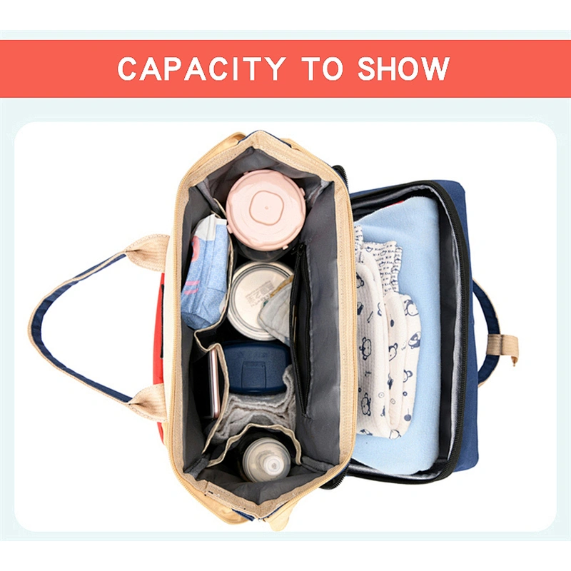 Uweld Wide Open Backpack Diaper Bag