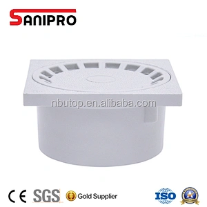 PVC Square plastic bathroom floor drain