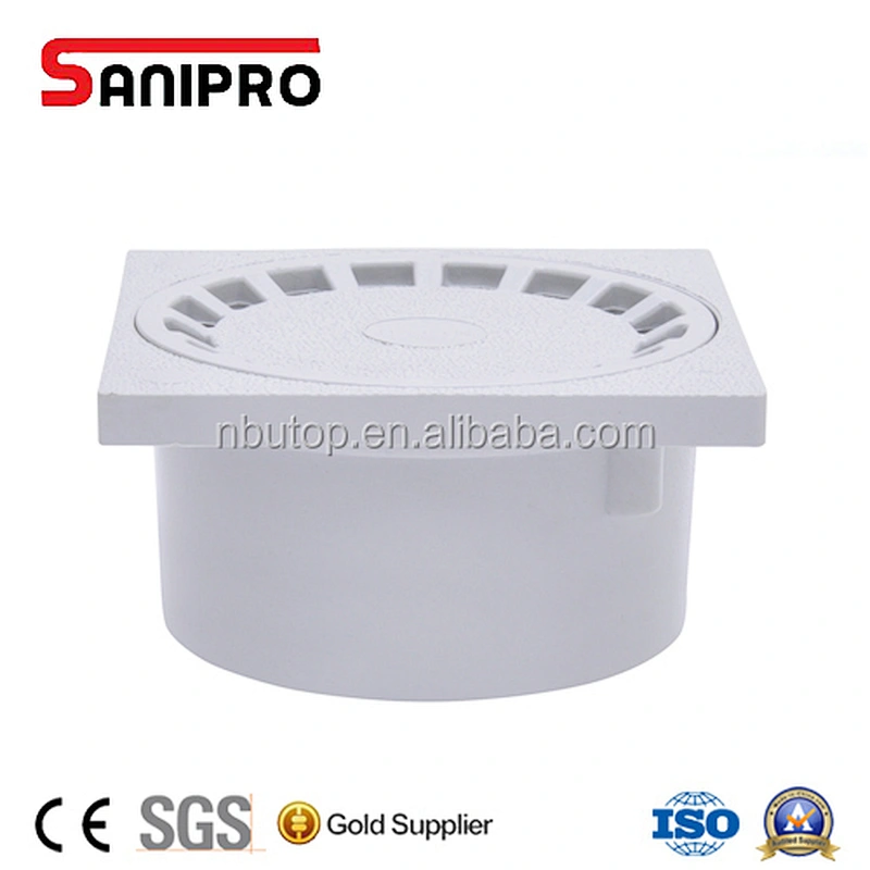 PVC Square plastic bathroom floor drain