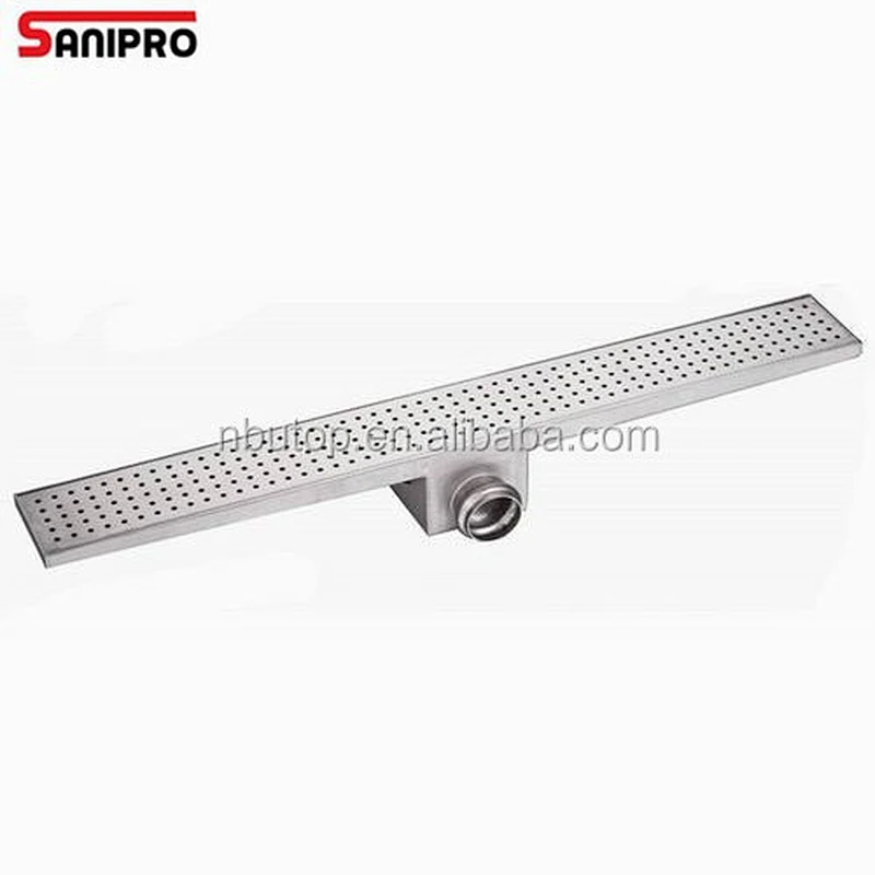 SANIPRO Convenient stainless steel shower trench drain grating cover