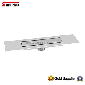 American style stainless steel 304 shower drain with screw