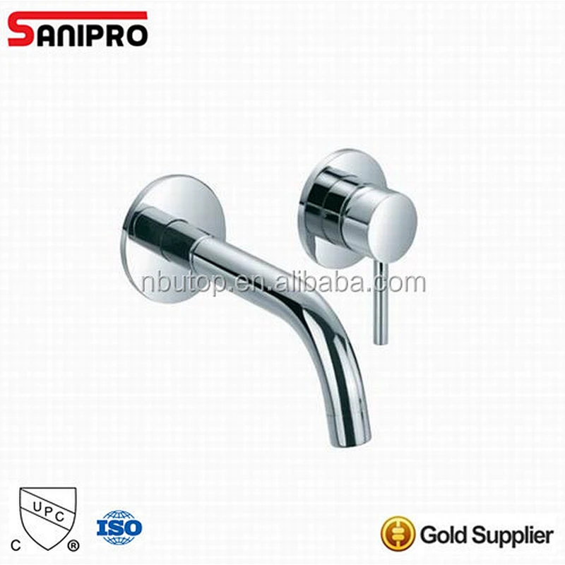 Sanipro high level brass chrome plated faucet for the bathroom