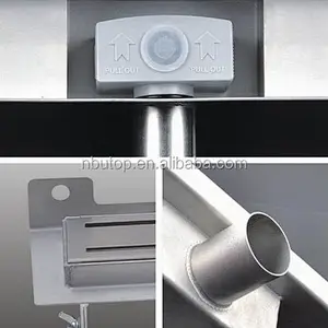 SUS304 stainless steel rectangular floor drain