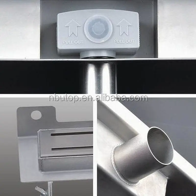 SUS304 stainless steel rectangular floor drain