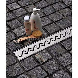 Stainless steel 304/316 shower channel grate, floor drain, linear shower drain