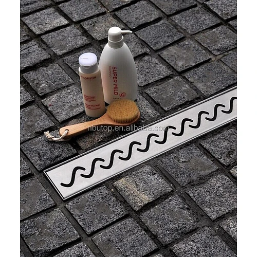 Stainless steel 304/316 shower channel grate, floor drain, linear shower drain