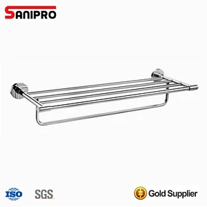 Bathroom Shower Chrome plating towel holder towel bar