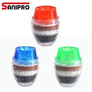 SANIPRO 3 x Coconut Carbon Home Kitchen Faucet Tap Water Clean Purifier Filter Cartridge