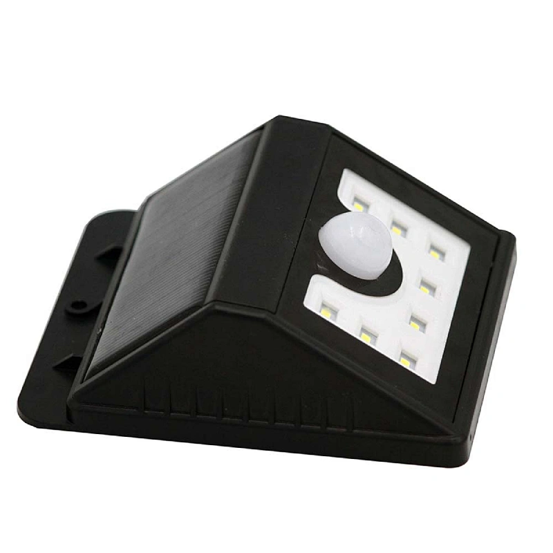 Pir Motion Sensor 1W 3W Waterproof Solar Led Outdoor Wall Light For Home With Lithium Battery