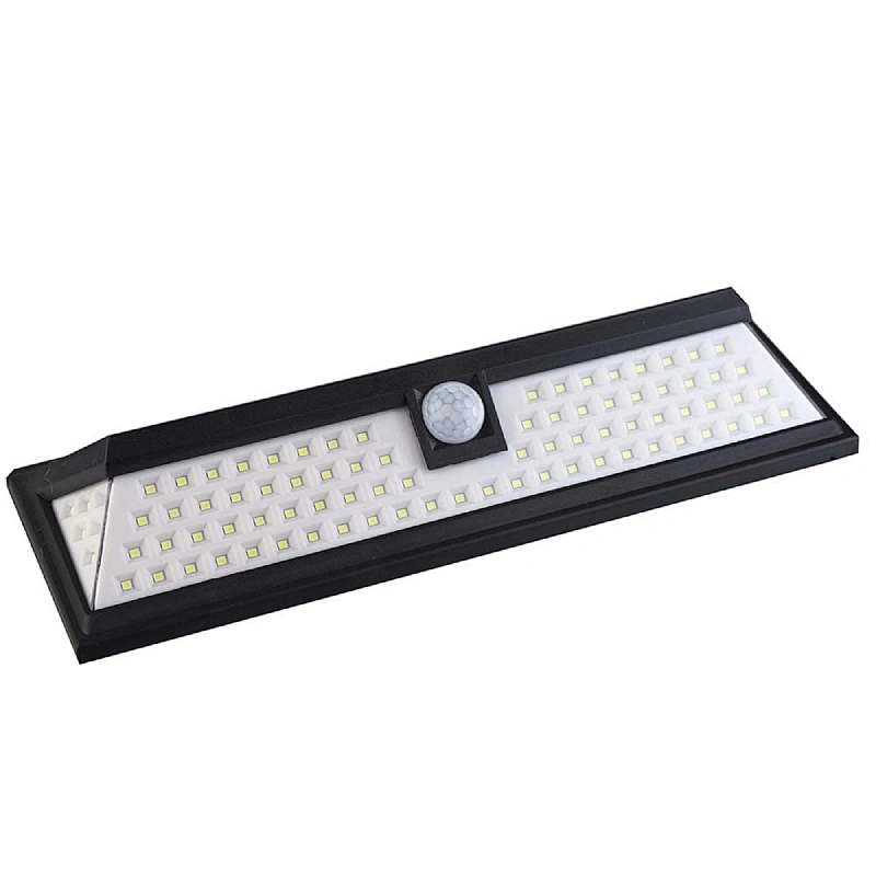 114 Led Outdoor Wall Mounted Porch Light Solar Powered Waterproof Garden Lights