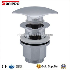 1 1/4'' Brass pop up waste high level
