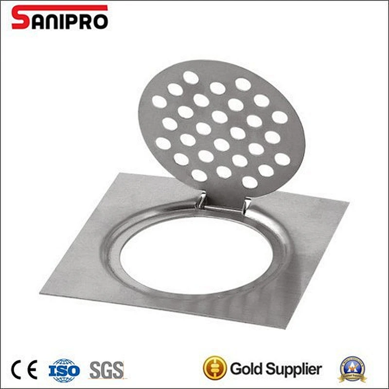 modern floor drain stainless steel cover
