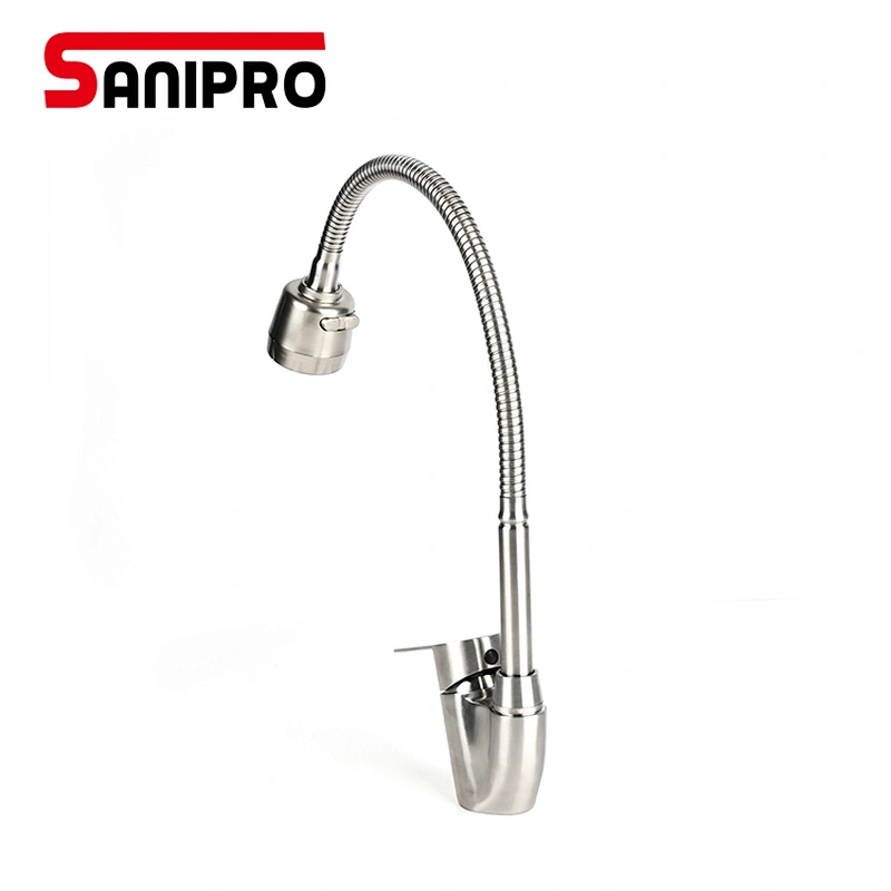 SANIPRO Kitchen Faucet Aerator 360 Degree Swivel Bubbler Adjustable Dual Mode Sprayer Filter Diffuser Water Saving Nozzle Faucet