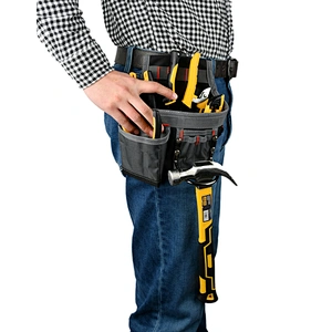 Uweld Multi Function Tool Waist Bag Open Mouth Holder Tool Belts With Hammer Holder