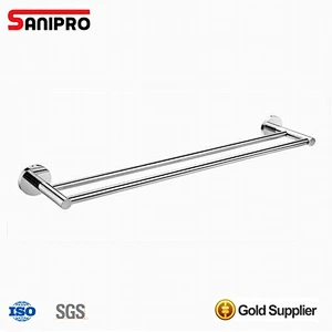 Sanipro Bathroom accessories aluminium alloy towel holder bar