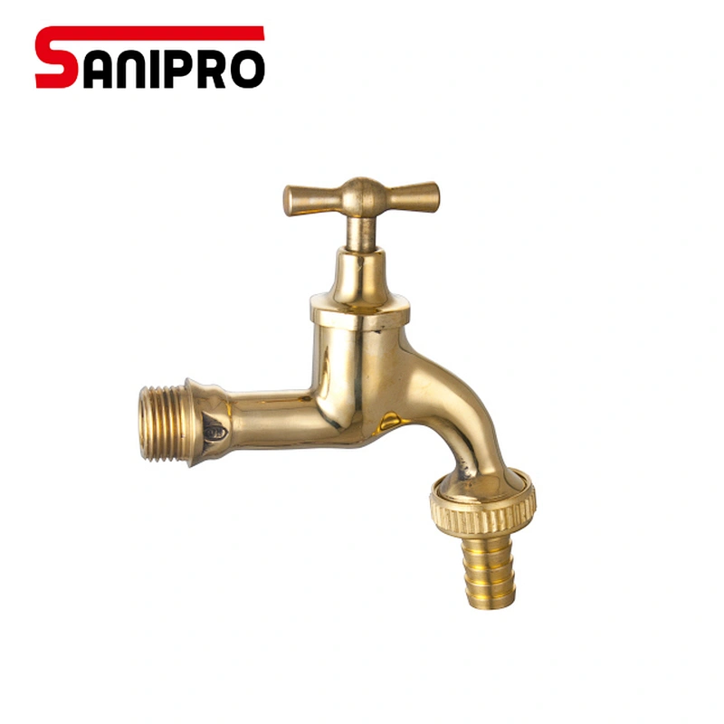SANIPRO wachine machine water tap PN16 / 200Psi Brass Bibcock with None leakage