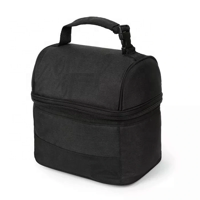 Uweld Double Decker Insulated Cooler Bags Lunch Bag Soft Cooler Food Thermal Bag