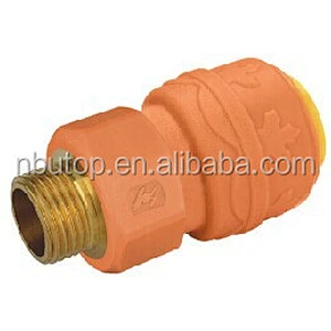 POM Push Fit Fitting Male Coupling for Heating Equipment
