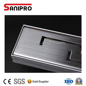 CE linear drain factory shower drain grate