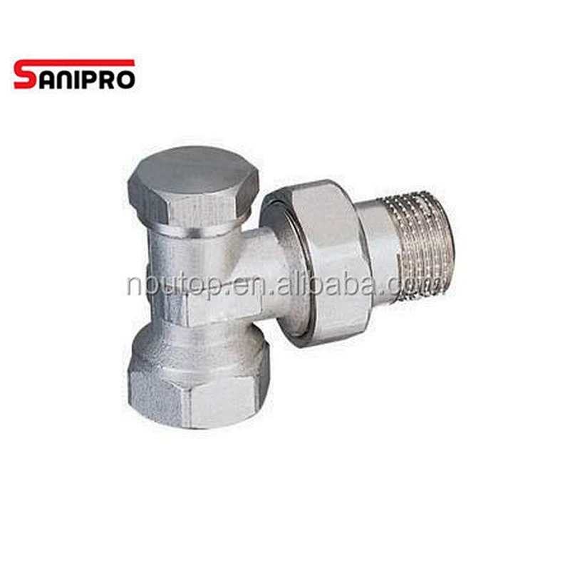 Sanipro Radiator Valve with Round Handle
