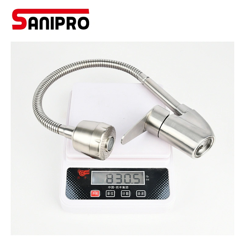 SANIPRO Kitchen Faucet Aerator 360 Degree Swivel Bubbler Adjustable Dual Mode Sprayer Filter Diffuser Water Saving Nozzle Faucet