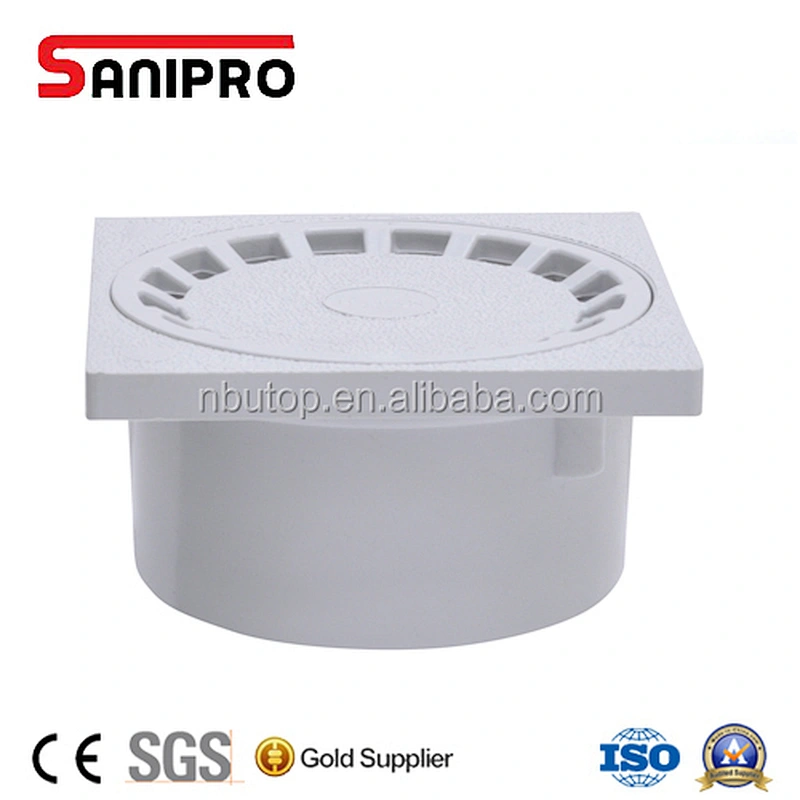 PVC Square plastic bathroom floor drain