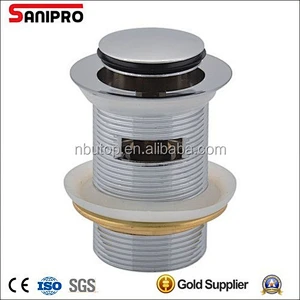 1 1/4'' Coper pop up waste with overflow