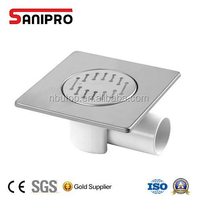 Factory direct sale square shower floor drain