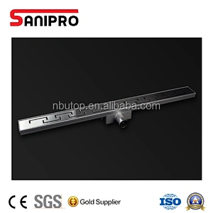 2021 Shower Linear Floor Drain Stainless Steel Shower Floor Drain Bathroom Drainer
