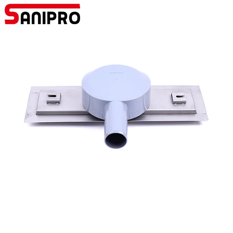 SANIPRO 50mm outlet 360 rotating linear shower drain