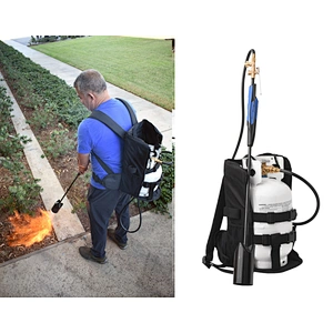 Uweld Weed Backpack for 5 Lb Propane Cylinder  Backpack Tool Bag