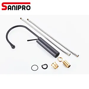 SaniproWater drop shaped stainless steel 304 painted kitchen faucet