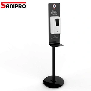 SANIPRO Automatic Touchless Hand Sanitizer Dispenser and Hand Dispenser Station (Dispenser + Stand) Touchless Wash Hand Machine