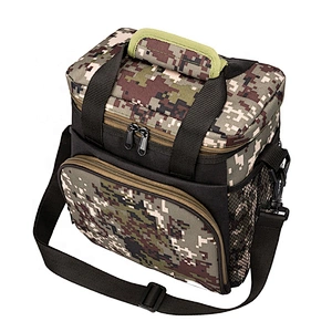 Uweld Double Decker Insulated Cooler Bags Lunch Bag Soft Cooler Food Thermal Bag
