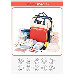 Uweld Wide Open Backpack Diaper Bag