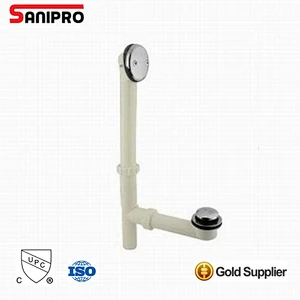 1 1/2'' CUPC bath pop up drain set with flexible hose and heavy duty hand wheel