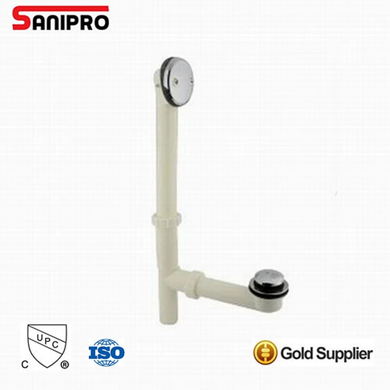 1 1/2'' CUPC bath pop up drain set with flexible hose and heavy duty hand wheel