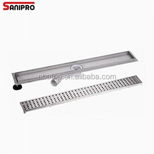 304 Stainless steel drain with siphon for bath bathroom shower drain