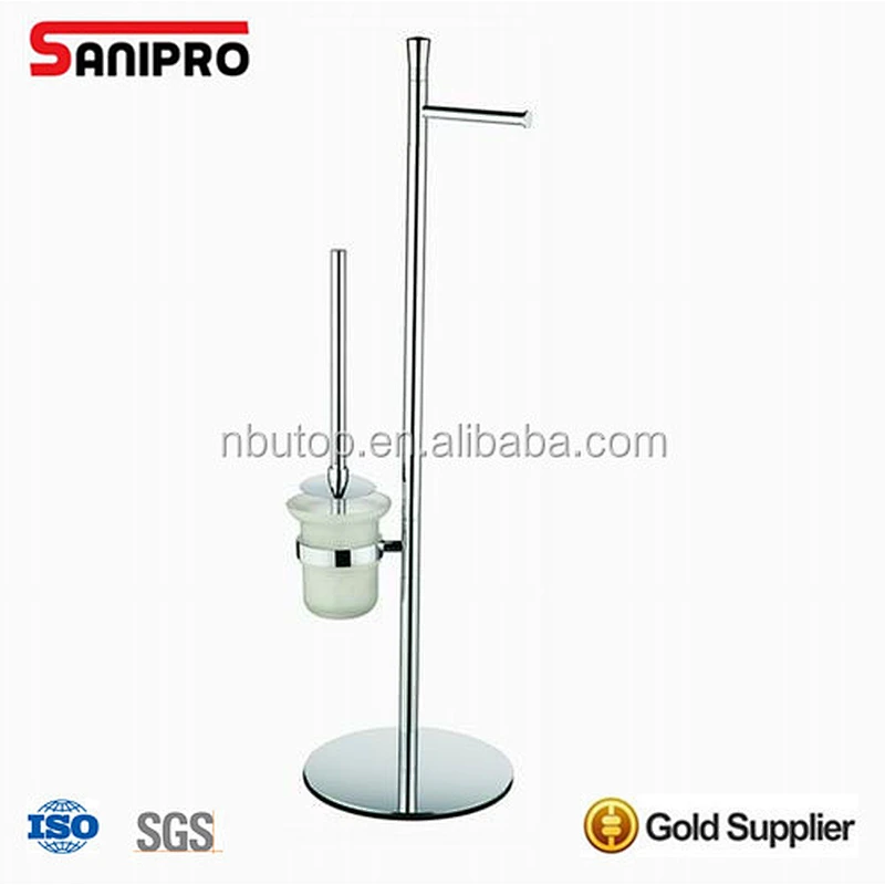 Sanipro wholesale wall mounted modern toliet brush holders