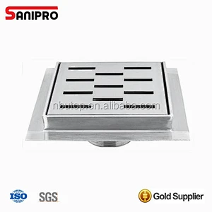 100x100mm bathroom SS basement floor drain cover