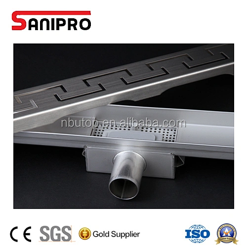 Hot sale smart stainless steel shower trench bathroom drain