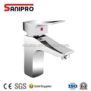 Sanipro China wholesale modern bathroom design faucet with single handle