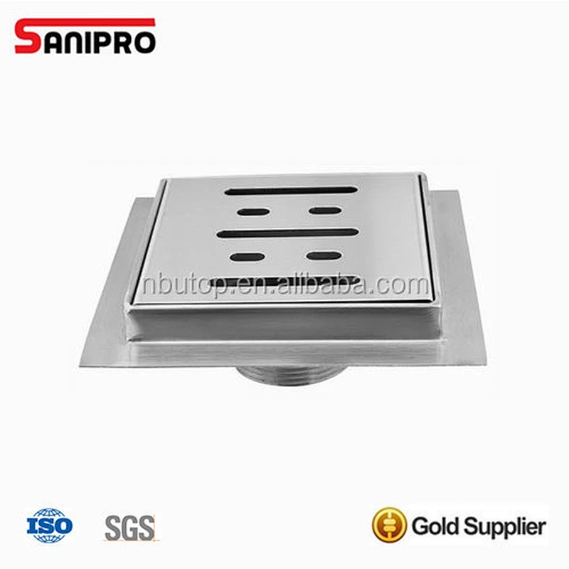 Classical style square decorative drain covers floor drains