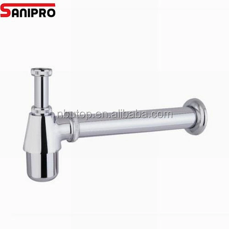 7/8'' Brass bottle trap for basin waste