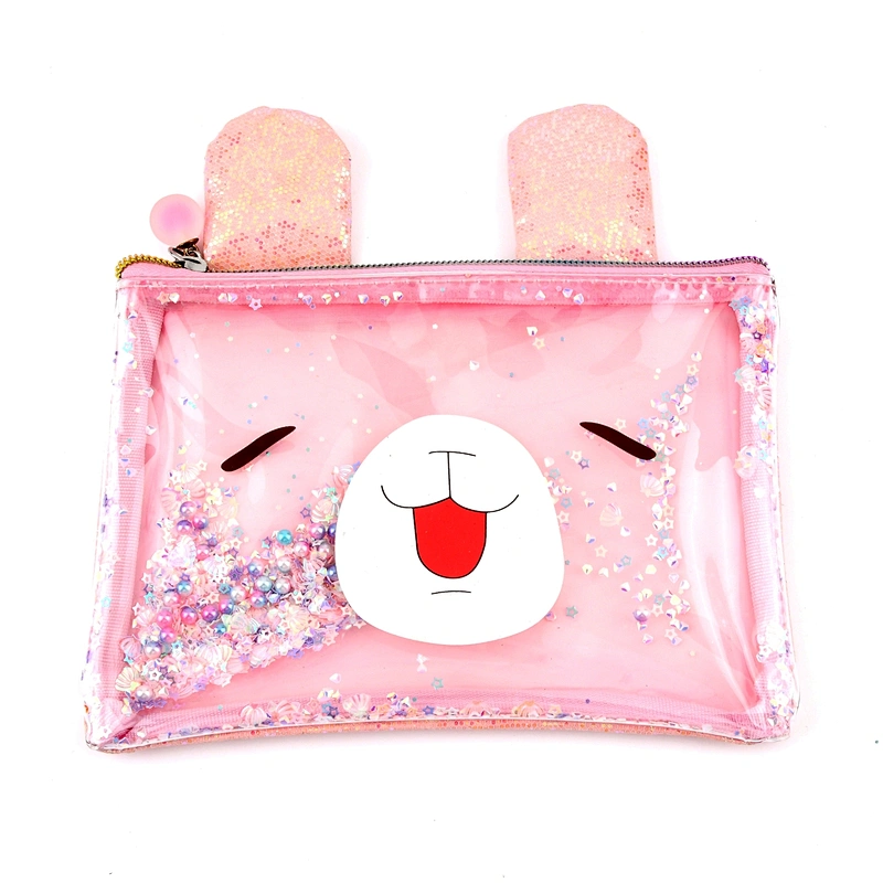 Uweld  Sequin Pencil Pouch Pencil Case For Girls