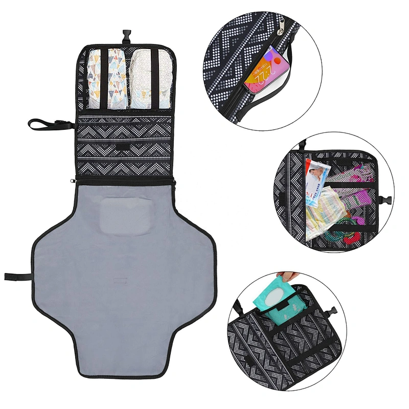 Uweld Waterproof Baby Diaper Changing Mat For Kids Portable Baby Diaper Changing Pad