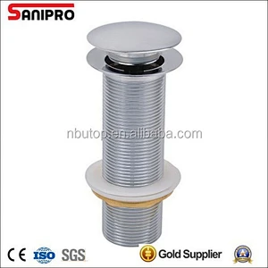 hot-selling 1 1/4'' 62mm Brass pop up waste with mushroom cap