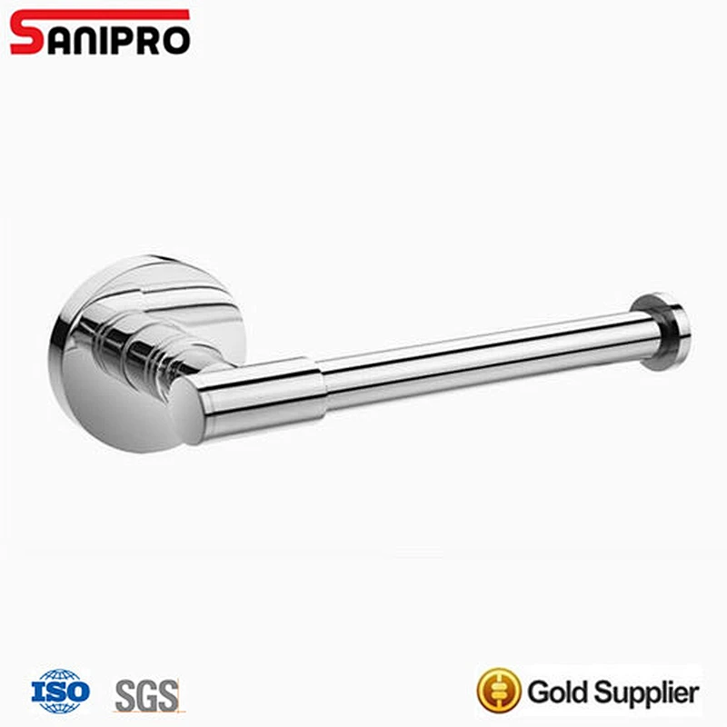 Wall mounted toilet paper holder