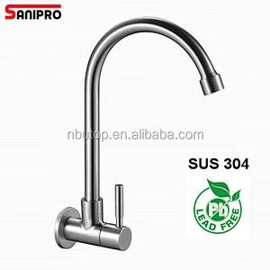 Sanipro stainless steel sink faucet